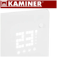 Електричний нагрівач 2500 Вт з WiFi керування для дому скляний Kaminer SE0991 - зображення 3