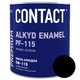 Емаль алкідна Contact ПФ-115 2.8 кг чорна - изображение 1
