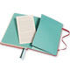 Средний блокнот Moleskine Two-Go Медиум Красный Линия/Чистые листы - изображение 6
