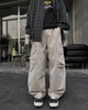 Джинсы карго AMXK для мальчика подростка широкие baggy летние, Песочный 164 - изображение 1