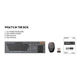Клавіатура та миша Fantech Go WK895, Сірий - 443474 - зображення 6