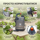 Акумуляторний обприскувач 2500МА Dozer 27.5х16х46см 7л для добрива дезинфекції саду теплиці сірий - зображення 8