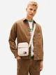 Сумка кросс-боди через плечо мужская тканевая маленькая Tommy Hilfiger 747902802 Бежевая (1159863046) - изображение 2