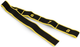Эспандер PowerPlay Fitness Band 88х4 см с петлями для растяжки Желтый (PP_4311_Yellow) - изображение 3