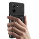Чехол Primo Shockproof для Xiaomi Redmi A5 - противоударный, с подставкой и шторкой для камеры - Black - изображение 4