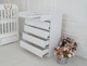 Сповивальний комод Baby Comfort CLASSIC SOFT білий - зображення 4