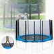 Батут Profi MS-0496 для дітей і дорослих із захисною сіткою, круглий батут для дому та двору, діаметр 244 см - зображення 9