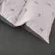 Двоспальний комплект постільної білизни 180×220 двоспальна постільна білизна муслін жатка люкс Ribbed Bow - зображення 4