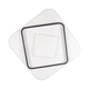 Потолочная декоративная светодиодная LED люстра 68 W Черная (26178) - изображение 3