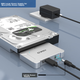 Док-станція для жорсткого диска AOKO U.2/U.3, протокол NVMe, корпус для SSD U2, адаптер для жорсткого диска U.2 на USB 3.2, сумісний з механічними жорсткими дисками SATA 2,5/3,5 дюйма, U3S - зображення 7
