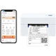 Принтер QIRUI QR-368BT с Bluetooth для экспресс-доставки в интернет-магазинах, принтер для печати одностраничных электронных этикеток для доставки, принтер для печати самоклеящихся термоэтикеток. - изображение 2