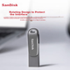 Мобільний флеш-накопичувач SanDisk 64 ГБ Type-C USB 3.2, колір DDC4 Deep Space Gray, швидкість читання 400 МБ/с, автоматичне резервне копіювання, флеш-накопичувач з двома інтерфейсами, сумісний з телефонами, планшетами та комп'ютерами - изображение 8
