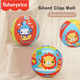 Мяч Fisher-Price игрушечный бесшумный для хлопков, эластичный, 18см, подарочный - изображение 6