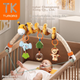Подвесной колокольчик для детской кроватки Tumama Kids, погремушка для новорожденных, подвесной кулон для коляски или колыбели, погремушка двойного назначения для автомобиля или кроватки. - изображение 9