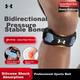 Наколенник Under Armour Patellar Strap для спорта, поддержка колена для мужчин и женщин, стабилизатор для бега, защита мениска при прыжках со скакалкой, бадминтоне, баскетболе. - изображение 4