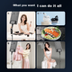 Jimantu 38W Live Streaming Fill Light, LED Studio Food Lighting, Interior Photography And Videography Flat Panel Light, Portrait Beauty Video Shooting Desktop Jewelry Face Light, Square Soft Light - изображение 12