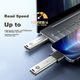 Флеш-накопитель HP X796w 256 ГБ USB 3.2, цвет «Шампанское золото», высокоскоростной бизнес-накопитель, многофункциональный флеш-накопитель для обучения и офиса. - изображение 6