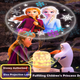 Проекционная лампа Disney Эльза Принцесса Звездное Небо, детская игрушка, новогодний подарок на день рождения для девочек 10-14 лет, музыкальная шкатулка 10 - зображення 8