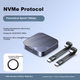 Зовнішній корпус для SSD-накопичувача UGREEN Magnetic M.2 NVMe 2230 для iPhone 17 Pro, ноутбука, MacBook - зображення 9