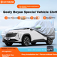 RATHBONE, повний чохол для автомобіля Geely Boyue Pro, захист від сонця, дощу та вітру, захист від снігу, тканина Оксфорд, універсальний чохол для автомобіля на всі сезони - зображення 4