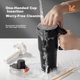 Термокружка TKK большой емкости для мужчин, удобная для использования в автомобиле, с керамическим внутренним вкладышем для сохранения холода, бутылка для воды, большая чайная чашка - изображение 8