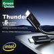 Кабель UGREEN Thunderbolt 5 сертифікований Intel, USB4, PD 240 Вт, Type-C, для 16K - зображення 11