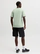 Футболка хлопковая длинная мужская Jack & Jones 12297140 3XL Aqua Gray (5715874691890) - изображение 5