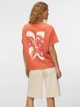 Футболка хлопковая женская Vero Moda 10343545 S Langoustino (5715871616049) - изображение 2