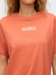 Футболка хлопковая женская Vero Moda 10343545 S Langoustino (5715871616049) - изображение 3