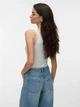 Майка с кружевом женская Vero Moda 10347295 S Snow White (5715871623115) - изображение 2