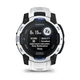 Смарт-часы Garmin Instinct 3 45mm Solar Whitestone with Whitestone/Bolt Blue Silicone Band (010-02934-03) - зображення 10