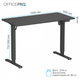 Комп’ютерний стіл з електрорегулюванням висоти Officepro ode1260b - изображение 7