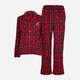 Пижама (рубашка + штаны) женская Ralph Lauren 408613068 2X Красная (1159863442) - изображение 7