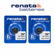 Батарейка Renata 397 (SR726SW / SR59 / 726) Silver Oxide 1.55V для часов, Швейцария, 2 шт. - изображение 2