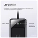Power Bank MAKE 50000mAh 22.5W PD+QC Black - зображення 4