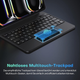 Чехол-клавиатура OMOTON Magic Keyboard для iPad Pro 11 M4 (2024) беспроводная с подсветкой и трекпадом Black - изображение 6
