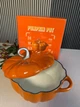 Кастрюля Yiwu Iron Tomato чугунная эмалированная 4 л Оранжевый HP-1-20-2ORANGE - изображение 2