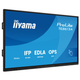 Інтерактивна панель IIYAMA TE8613A-B1AG 85.6" 16:9 інтерактивний IPS UHD РК дісплей, 18/7, 450 кд/м2, ОС Андроід 14, 8GB/128GB, IR PureTou - изображение 2