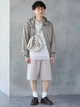 Ветровка мужская Uniqlo 654679283 XL Бежевая (1159863024) - изображение 5