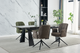 Стол ARNOLD CERAMIC 180(240)*90 Wic dark grey мат/черный каркас - изображение 5
