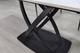 Стол HILDA CERAMIC 160(240)*90 белый мат/черный - изображение 7