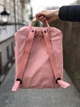 Рюкзак Fjallraven Kanken Cream Pink рожевий - зображення 2