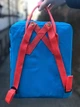 Рюкзак Fjallraven Kanken Cream Blue-Dark Red синій - зображення 3