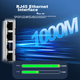FLYBISH NA8111H-T4, четырехпортовая гигабитная сетевая карта, интерфейс PCIe X1, чип RTL8111H, скорость передачи данных 1000 Мбит/с, программный маршрутизатор агрегации. - изображение 7