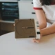 CD-плеєр Syitren R300 з Bluetooth у ретро-стилі, вінтажний білий - зображення 5