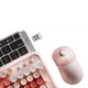 Комплект беспроводной EWEADN V96 Wireless/Bluetooth Розовый - изображение 3