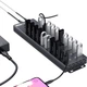 Хаб-концентратор USB 2.0 SIPOLAR A-805p, 20 портів, промисловий, блок живлення 120 Вт, 3 м - зображення 2