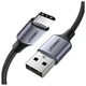 Кабель Ugreen US288 USB-USB-C, 1м, Black (60126) - зображення 3