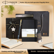 Пір'яна ручка Parker, Signature Pen, для офісу, подарунок на день народження, Weiya XL Phantom Black із золотим затискачем, чорнило + подарункова коробка Star. - зображення 4