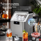 Льдогенератор Midea MBJ-20F17TE настольный, нержавеющая сталь - изображение 7
